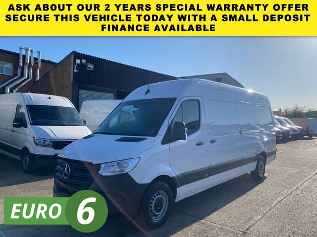 2022 Mercedes-Benz Sprinter 315 CDI LWB – Facelift Model with Camera, Sensors & 150BHP