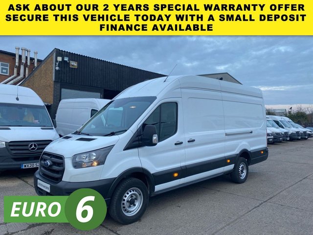 2022 Ford Transit – Extra Long Wheelbase, High Roof, 77k Miles, Diesel – Leicester Van Dealer

