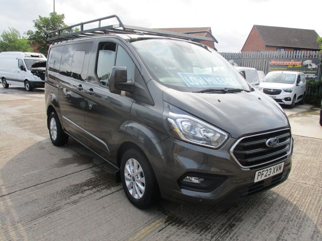 2023 Ford Transit 2.0 Diesel Auto – 15,000 Miles, LWB, High Roof, Crew Cab, Reversing Camera – Manchester

