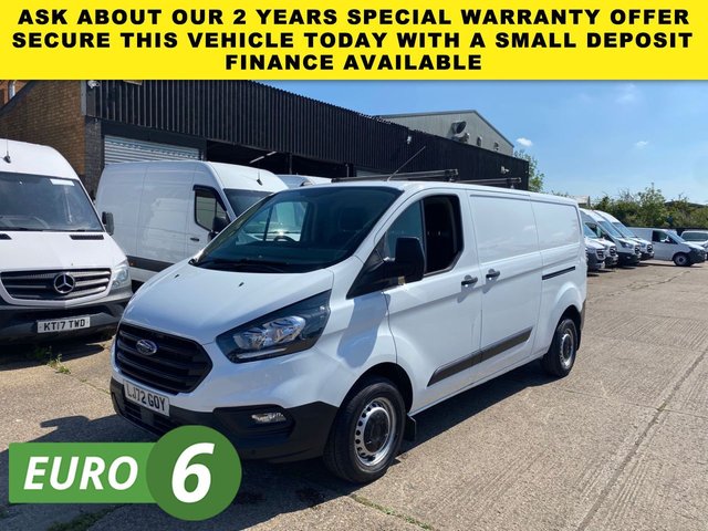 2023 Ford Transit 2.0 Diesel – Long Wheelbase, Roof Rack, Ply Lined – Low Miles – Leicester
