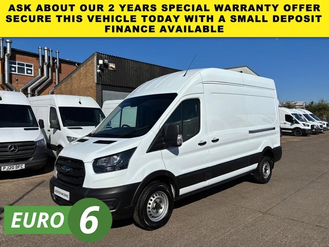 2023 Ford Transit 2.0 Diesel – High Roof, Long Wheelbase, 81k Miles, Air Con – Leicester Dealer
